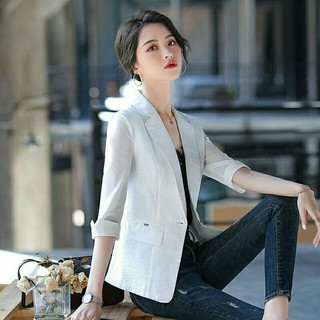 Women's plus size hot sale summer blazers