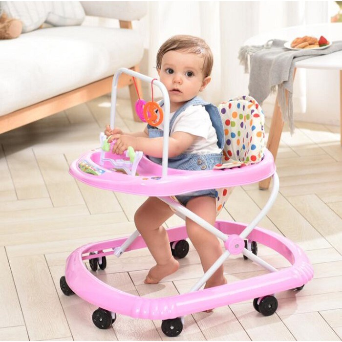 Baby walker chair with wheels on sale