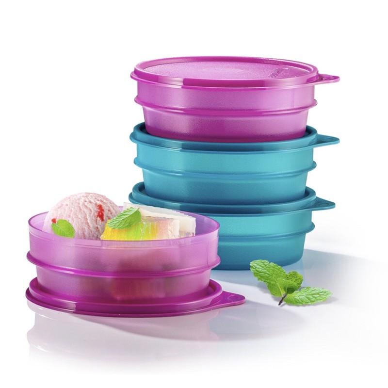 Tupperware Sweet Stackable 4pcs 500ml Shopee Malaysia