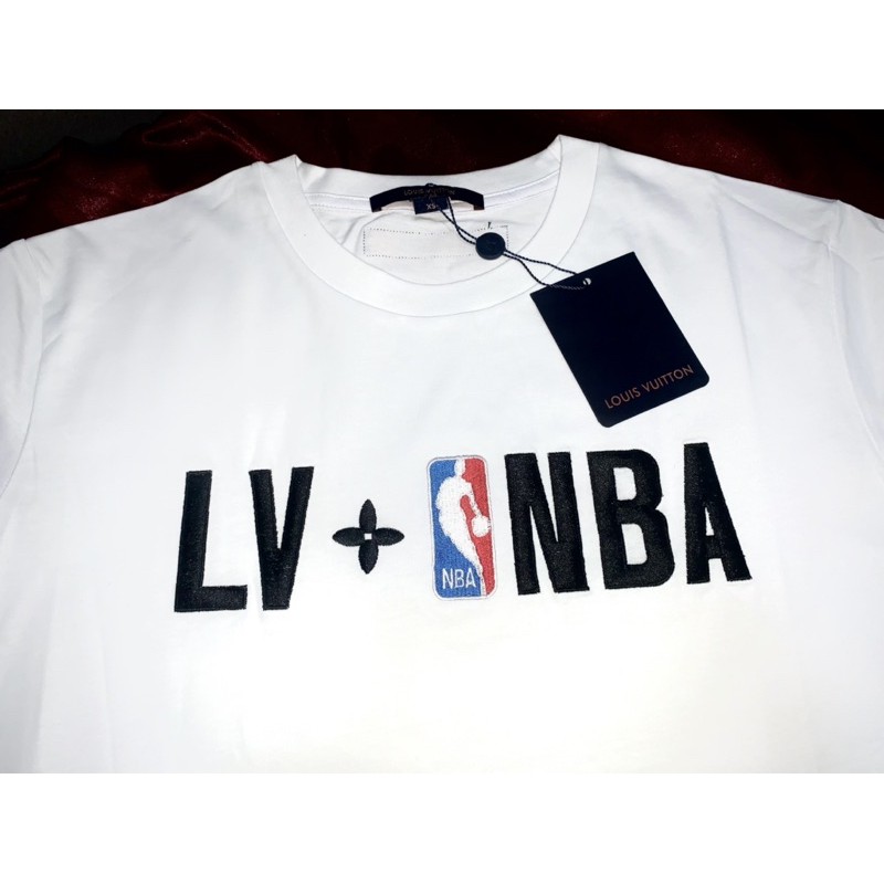 HIGH PREMIUM QUARLITY LVxNBA EMBROIDERY T-SHIRT (Men/Women