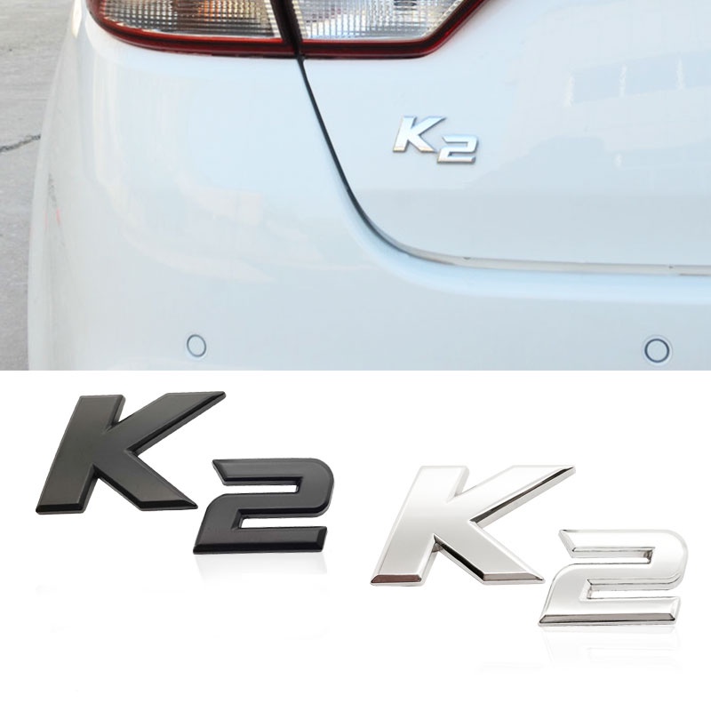 3D Metal Badge Rear Logo Emblem Tail Sticker For Kia Cerato Sportage K2 ...