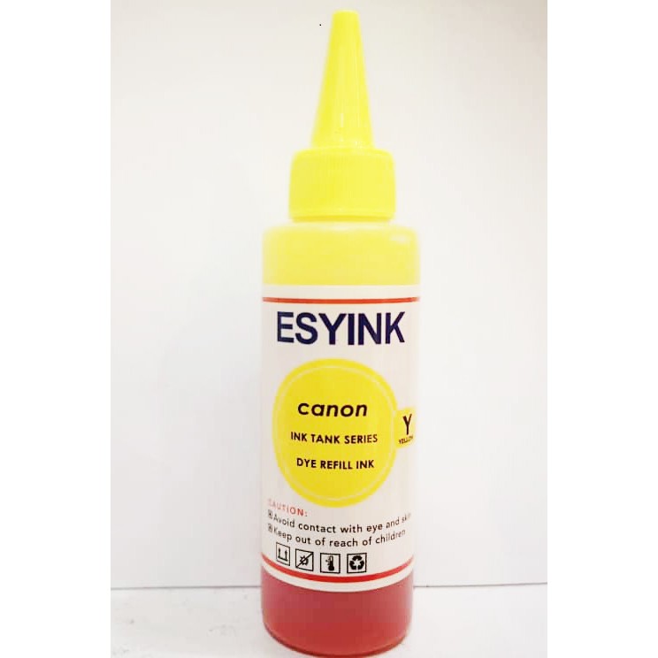 Inkjet Printer Refill Dye Ink 100ml Yellow (Y) | Shopee Malaysia