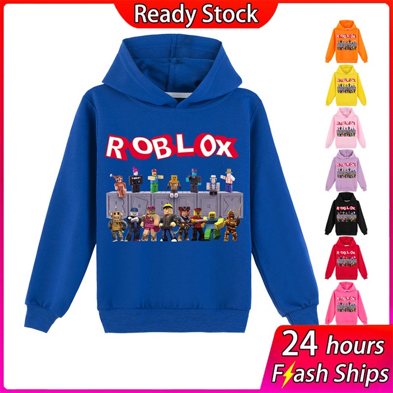 Hoodie Dos Desenhos Animados De Crianças Roblox Moda 3d Primavera Digital E  Outono Algodão Impressão Popular Meninos E Meninas casaco De $117,18