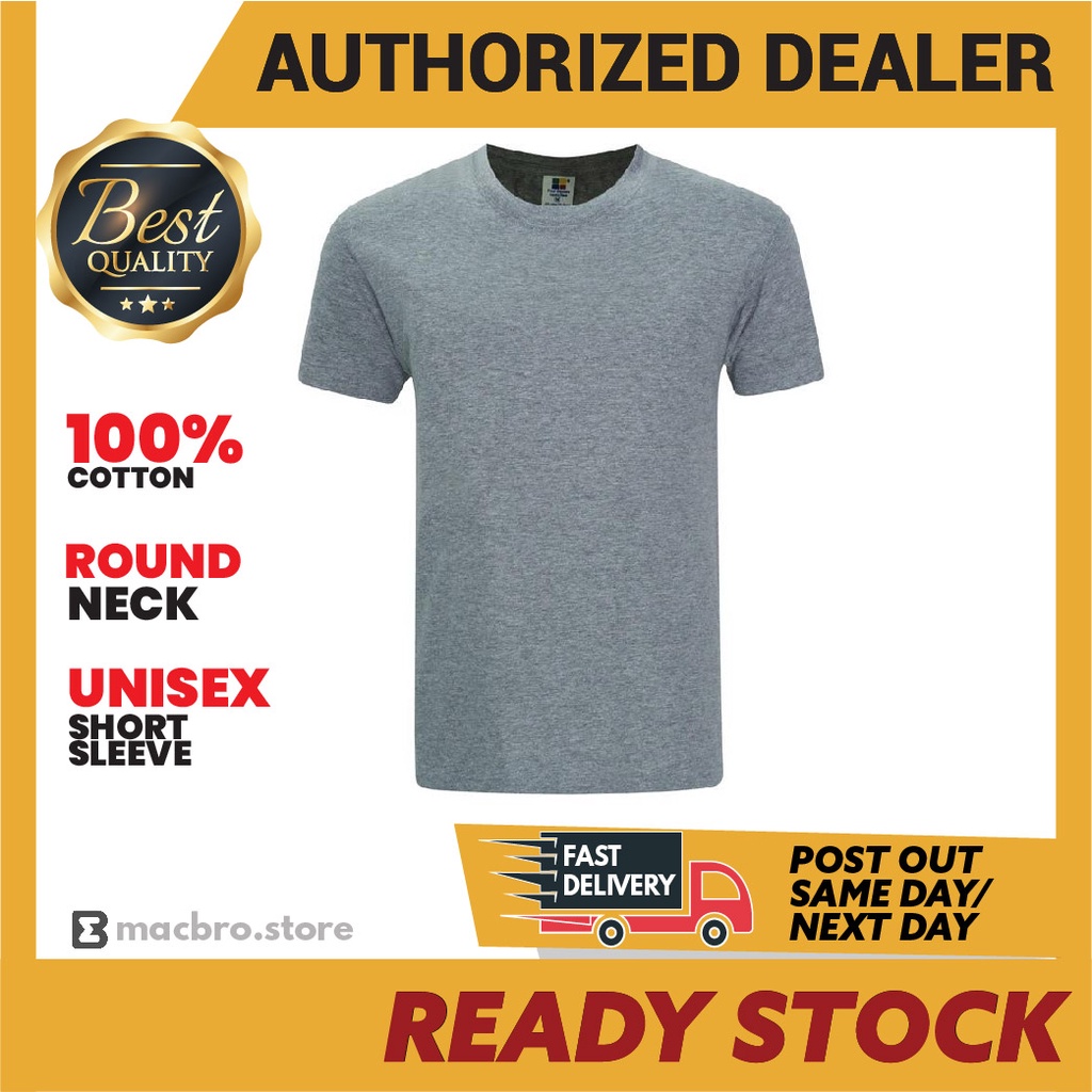 Foursquare Unisex Round Neck T-Shirt Malaysia – Heat Press Machine