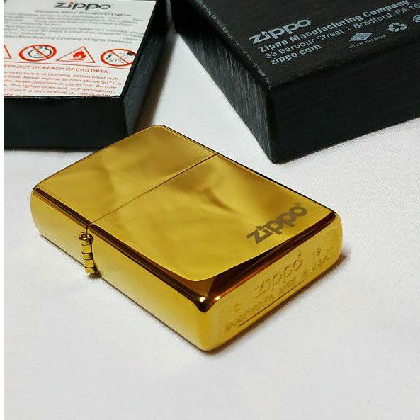 CLASSIC GOLD ICE ZIPPOs LIGHTERS Shopee Malaysia
