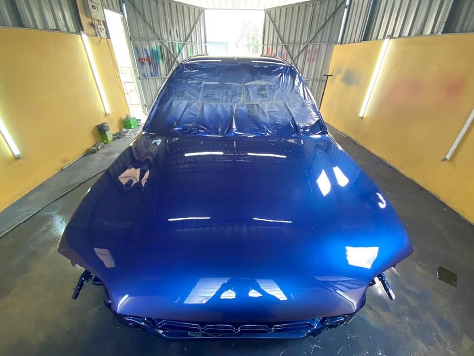 [ MT5 Frozen Dark Blue ] Supreme Metallic Colour for Car Motor Aikka ...