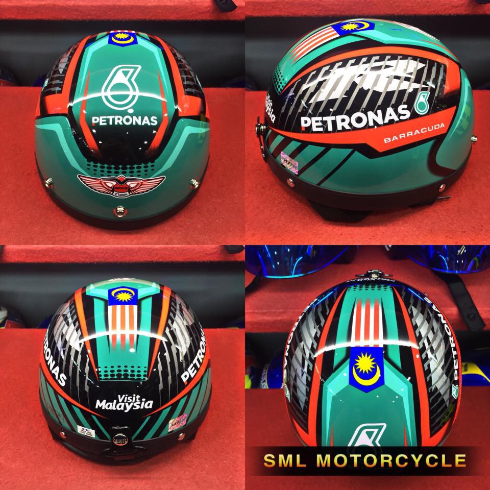 Mhr 2024 helmet petronas