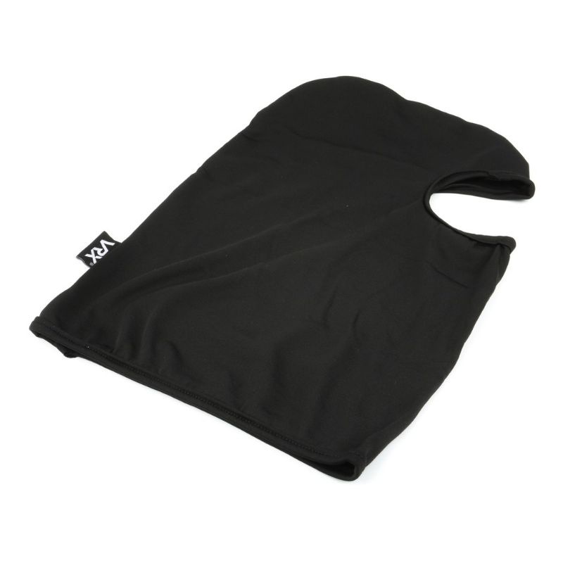 VRX BLACK BALACLAVA HEADGEAR CYCLING FULL FACE/MOTOR HEAD COVER HELMET