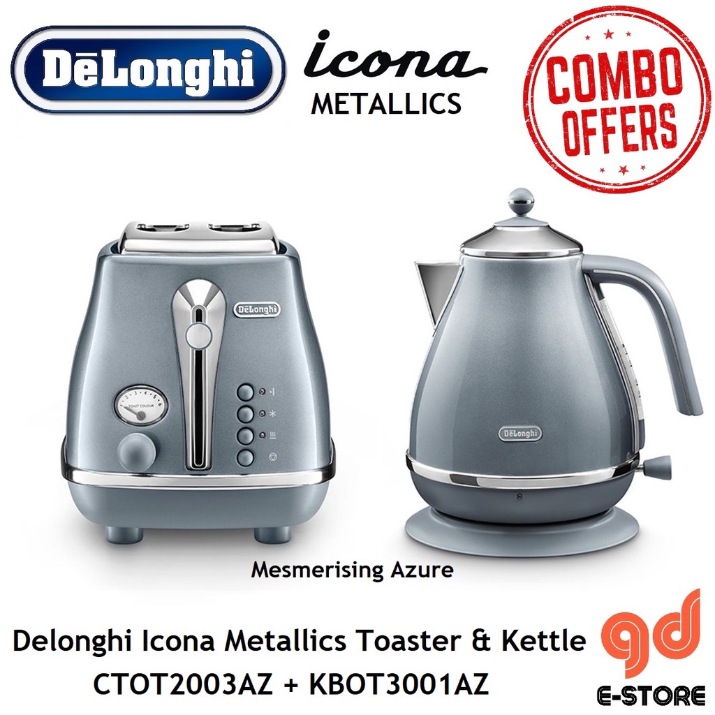 Delonghi kettle deals and toaster makro