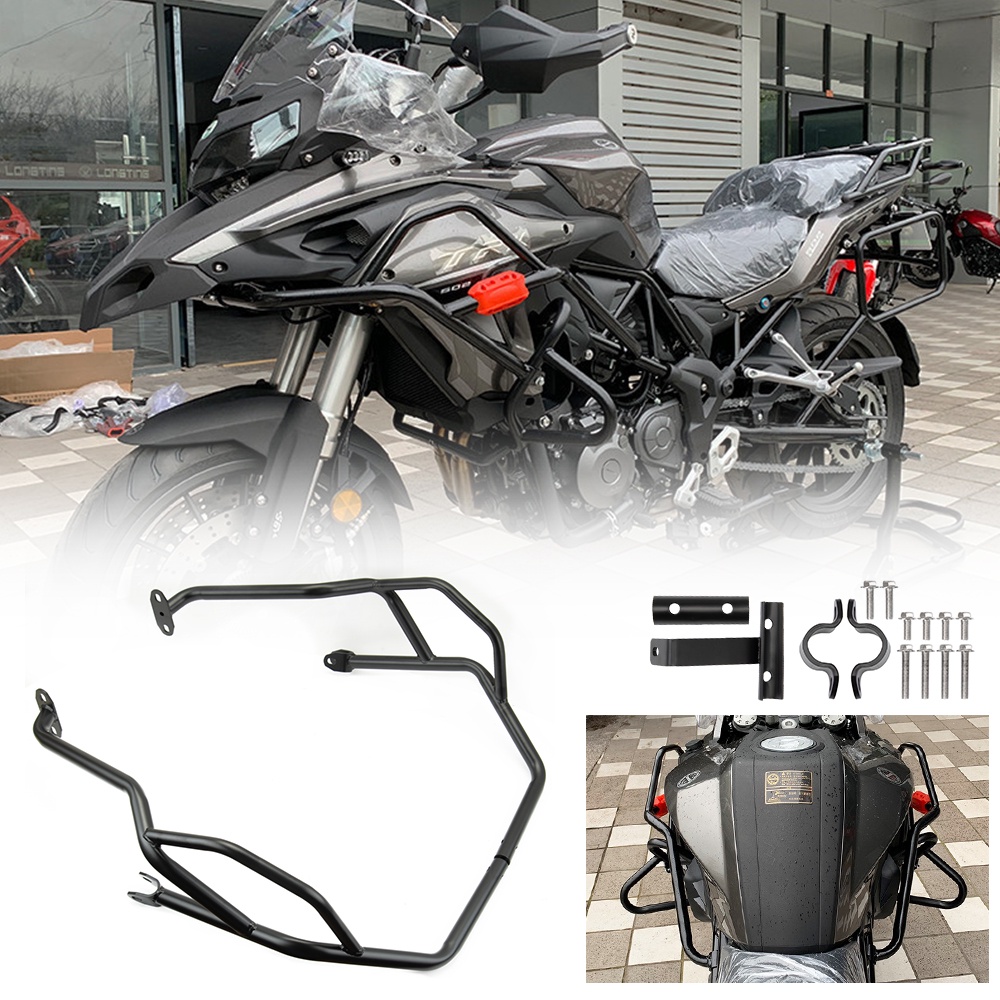 Ultrasupplier shipping For Benelli TRK502 TRK502X BJ500GS-A 2017 2018 2019 Motorcycle Accessories Upper Crash Bar Engine Bumper Frame Protector | Shopee Malaysia