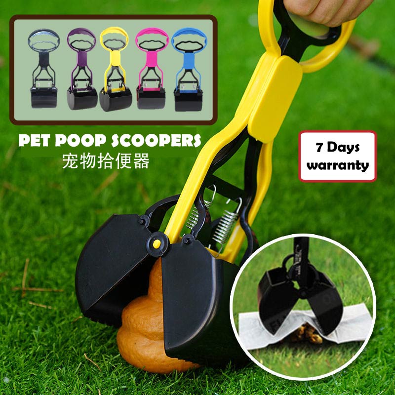 Dog Poop Scooper Pet Litter Poop Bags Scoopers Outdoor Travel Waste
