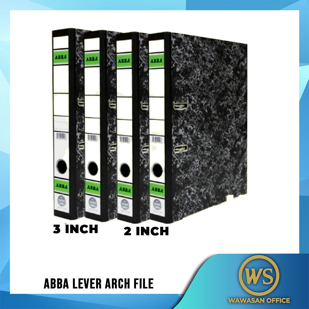 ABBA Lever Arch File / Silver Lever Arch File / ABBA File / Silver Arch ...