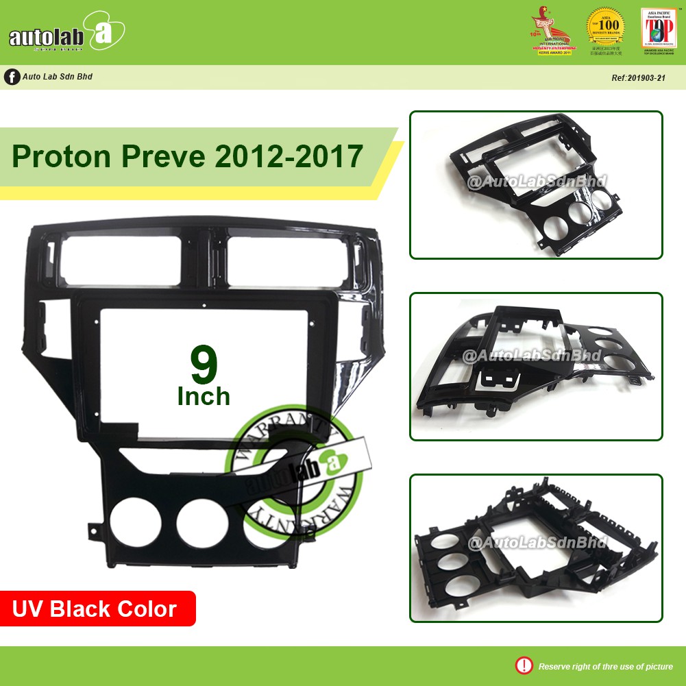Big Screen Casing Android 9 inch Proton Preve 2012-2019 (without Socket ...