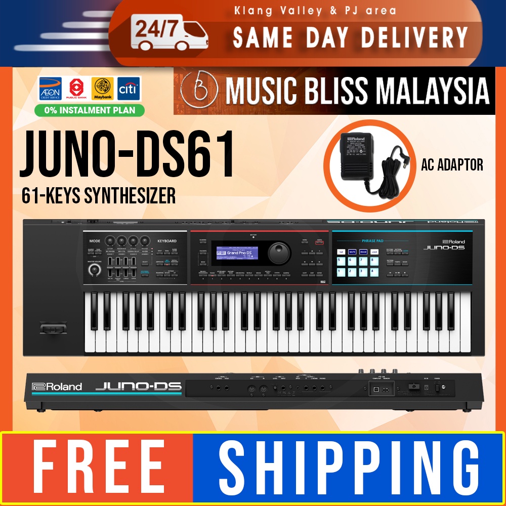 *SAME DAY DELIVERY* (FREE SHIPPING) Roland JUNODS61 61Keys