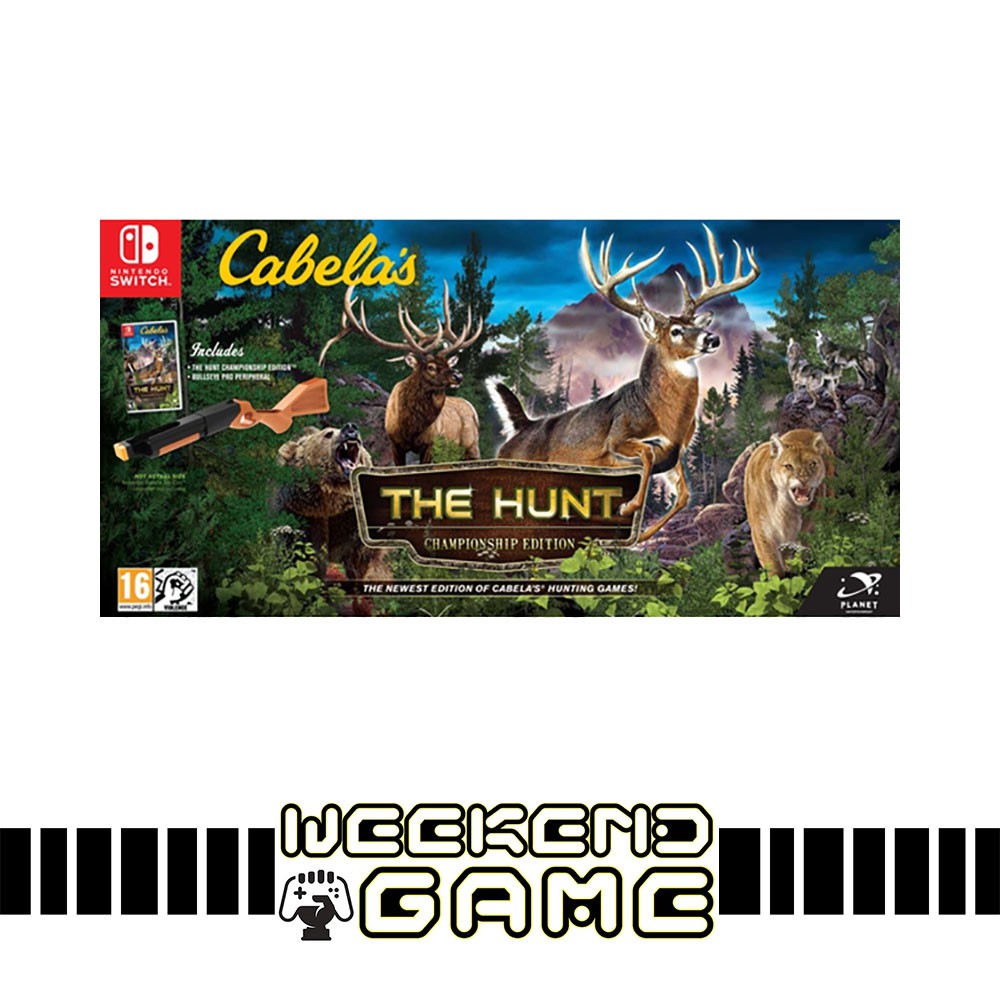 Nintendo switch cabela's clearance the hunt