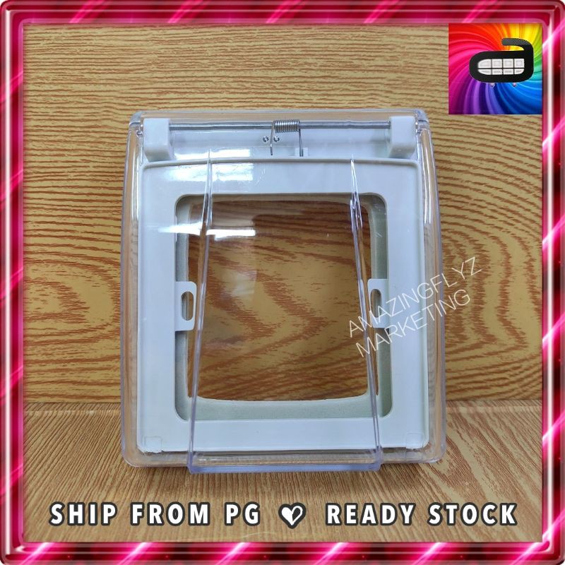 Outdoor Switch Socket Enclosure(Small)/ Door Bell Switch Cover/ Penutup