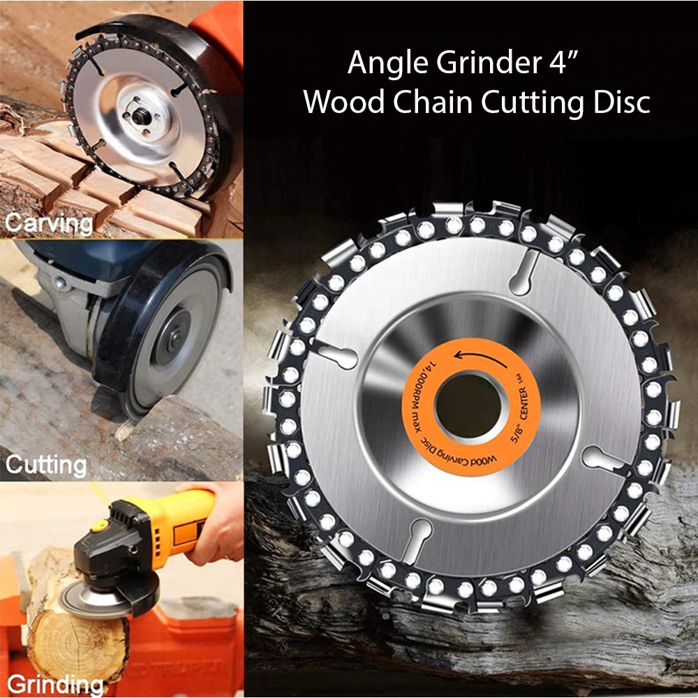 Chainsaw Disc tree wood cutting disc, carving, shapping disc for 4