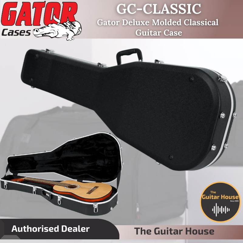 Gator GCCLASSIC Deluxe Molded Classical Guitar Case (GCCLASSIC