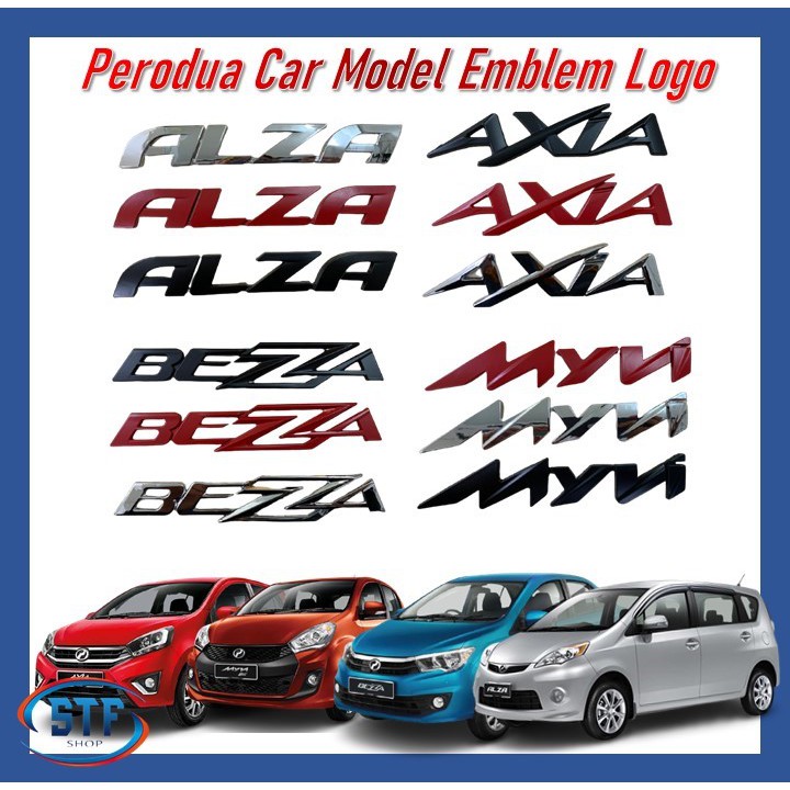 🔥 0ffer 🔥Alloy Emblem Logo Perodua Bezza Axia Alza Myvi old lagi Best ...