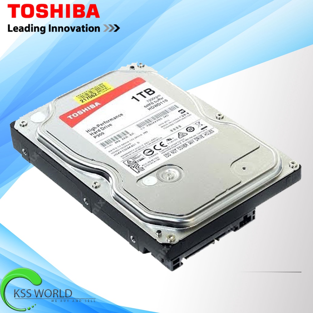 Toshiba P300 Manual Toshiba P300 1TB Festplatte – 7200 U/min,