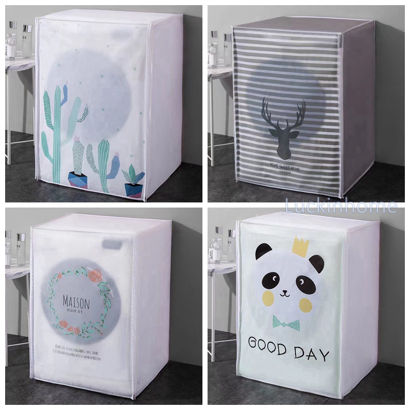 Stock Washing Machine Cover Waterproof and Sunscreen Dust Cover Fully