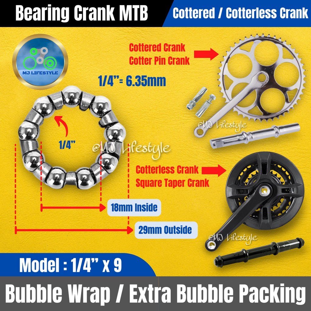 Bike cheap crank bearings