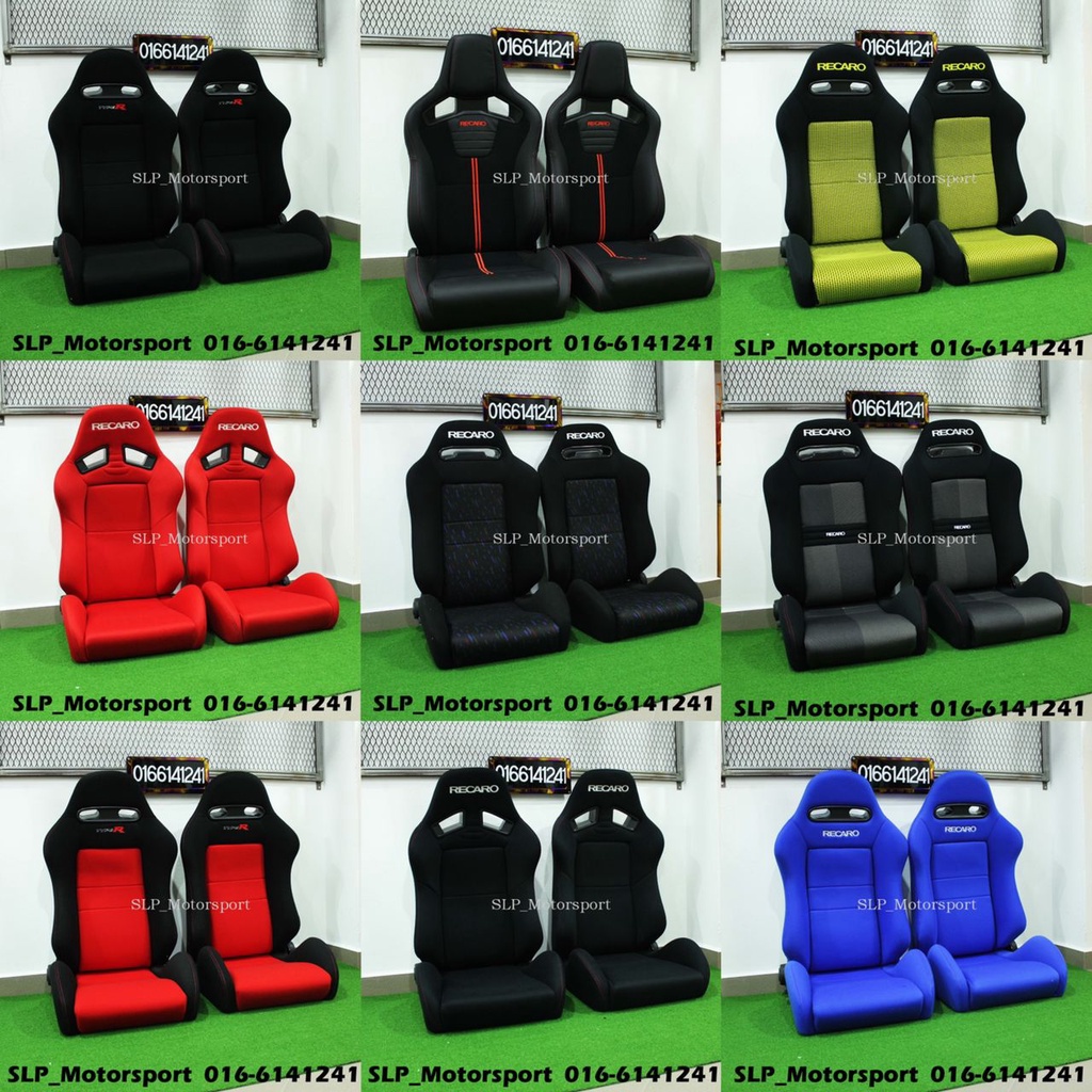 READY STOCK SEAT RECARO ORIGINAL THAILAND SR3 SR4 DC5 DC2 SR7 MAX