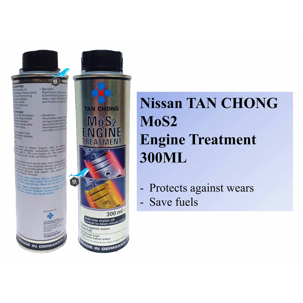 Tan Chong MoS2 Engine Treatment 300ML Shopee Malaysia