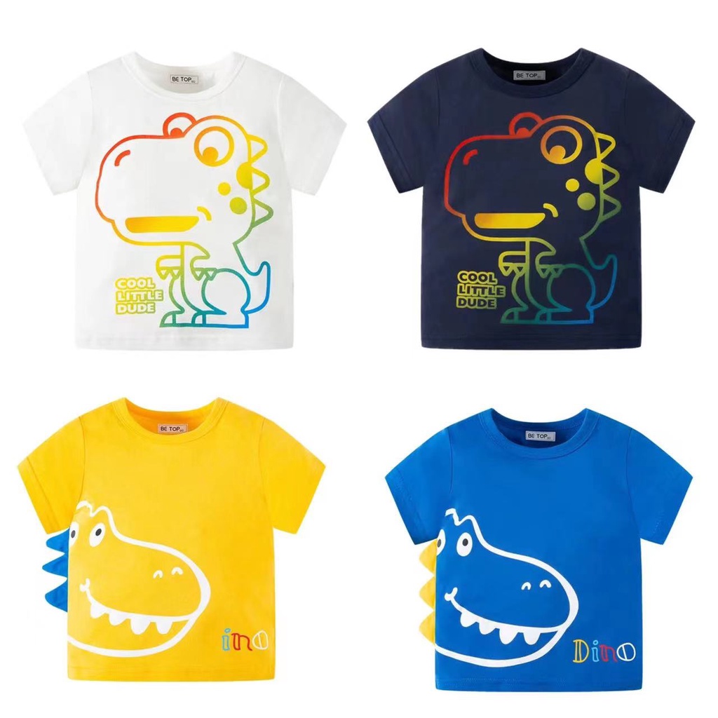 Qtake Boys' Car Style Cotton Long Sleeve Shirt – Cartoon Print Sweatshirt