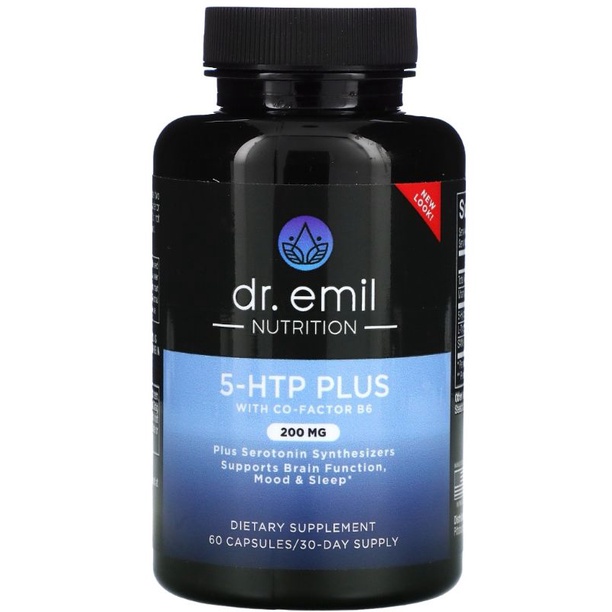 Dr. Emil Nutrition, 5HTP Plus, 200 mg, 60 Capsules Shopee Malaysia