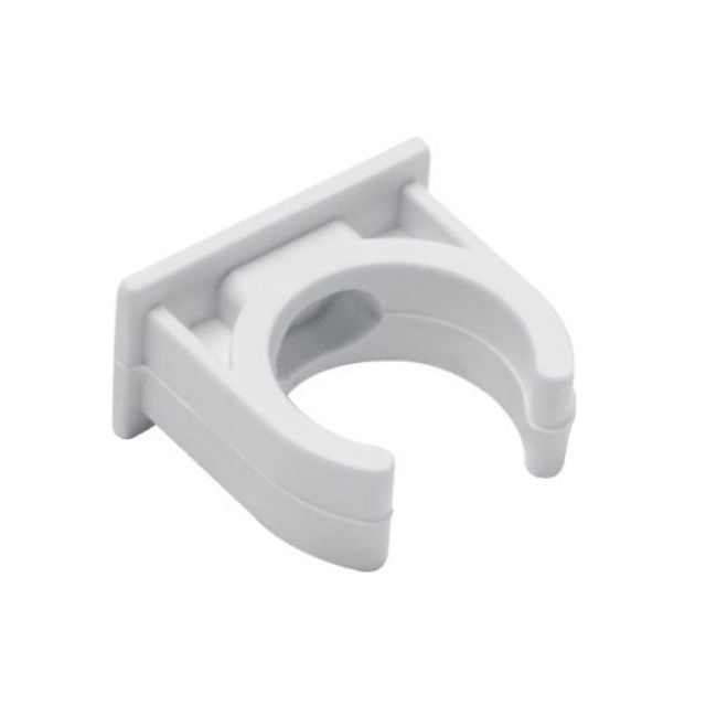 PVC Conduit Saddle Clips - 20mm 3/4