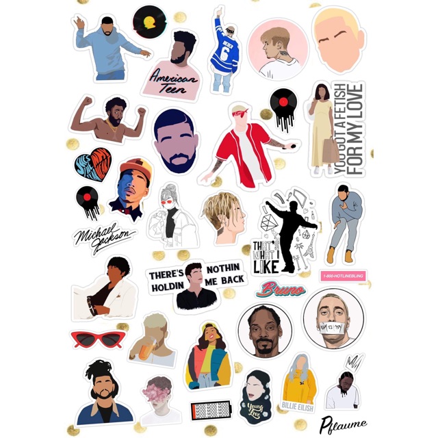 Sticker Set 1, Stickers Set 1 | Shopee Malaysia