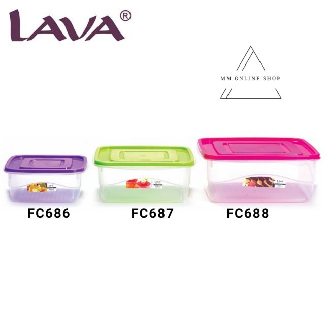 LAVA Multipurpose Food Container, Assorted Colours | Shopee Malaysia