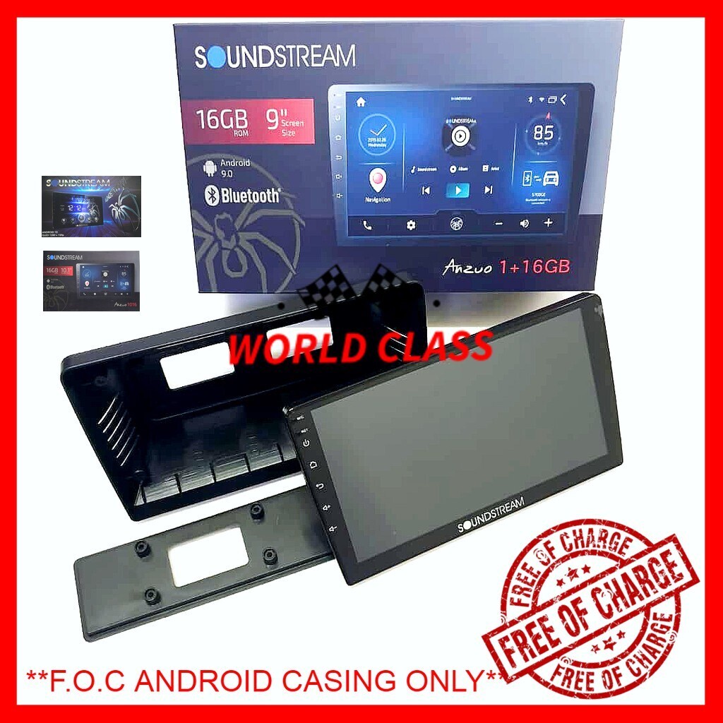 HONDA CIVIC EG 1992-1995 SOUNDSTREAM ANDROID IPS PLAYER 9 INCH 2.5D ...