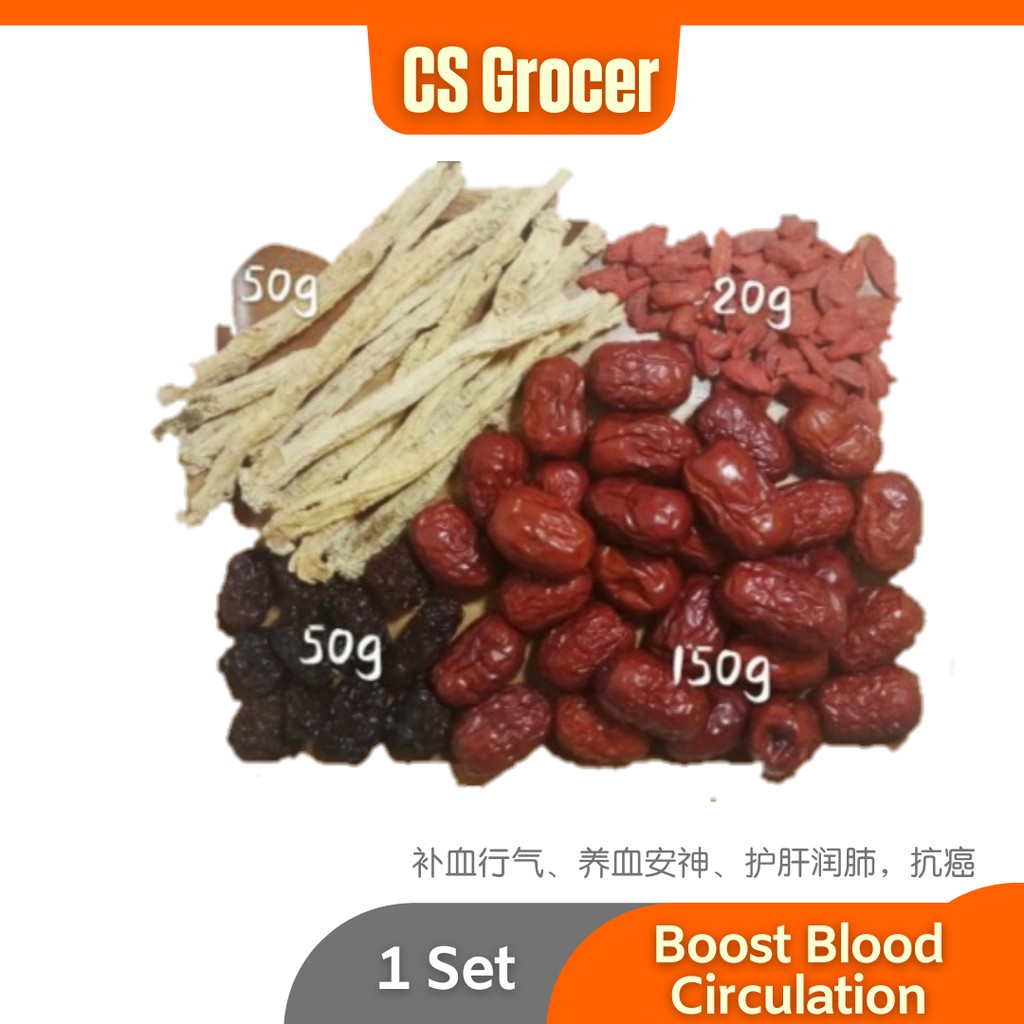 Confinement Red Dates, Codonopsis Root, Goji berries & Black Dates Tea