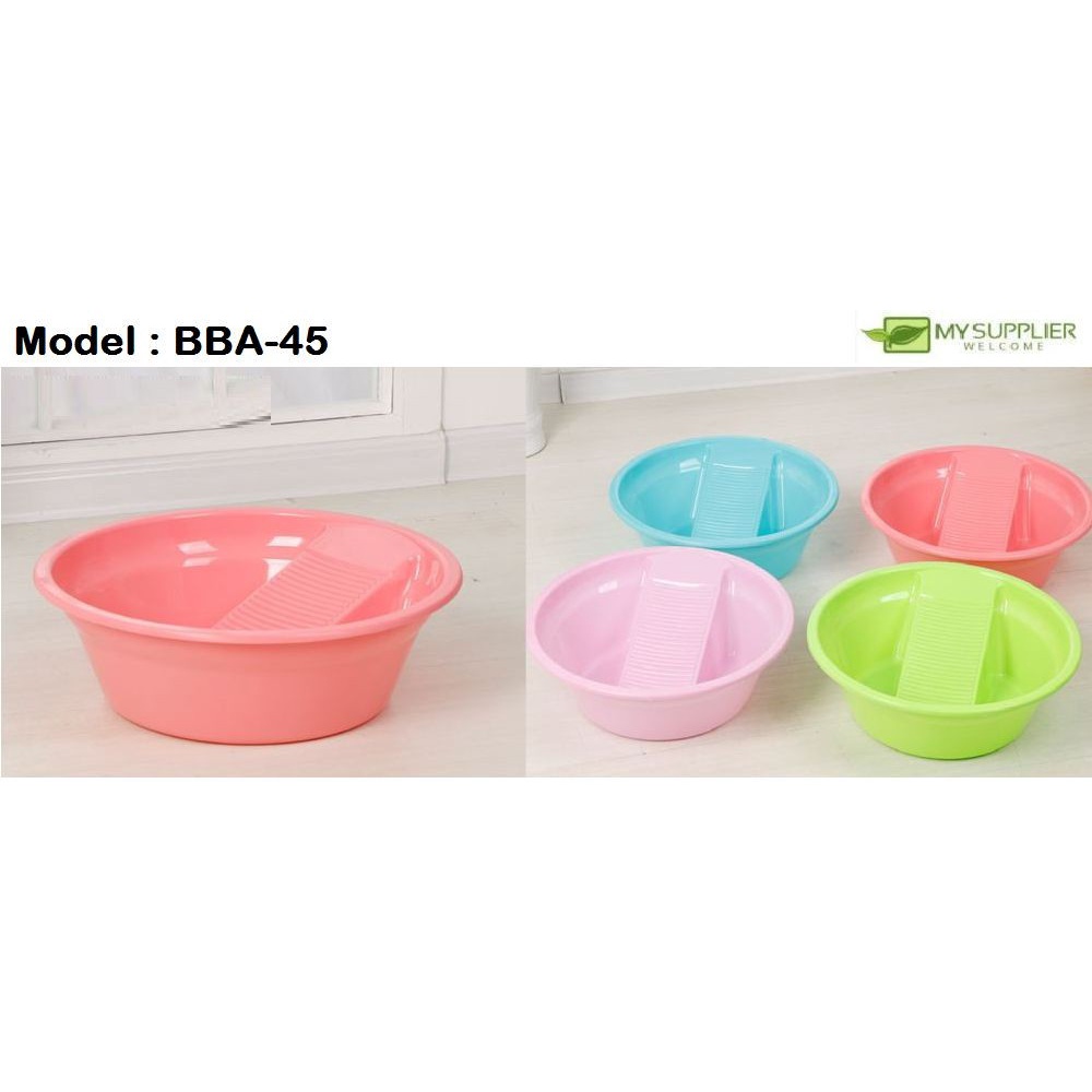 Hand Washing Washboard Basin Washing Basin W50XH18CM (Blue/Purple