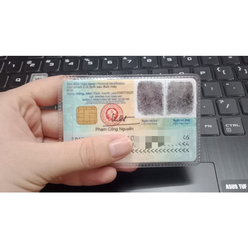50 transparent white toothless cccd cases | Shopee Malaysia