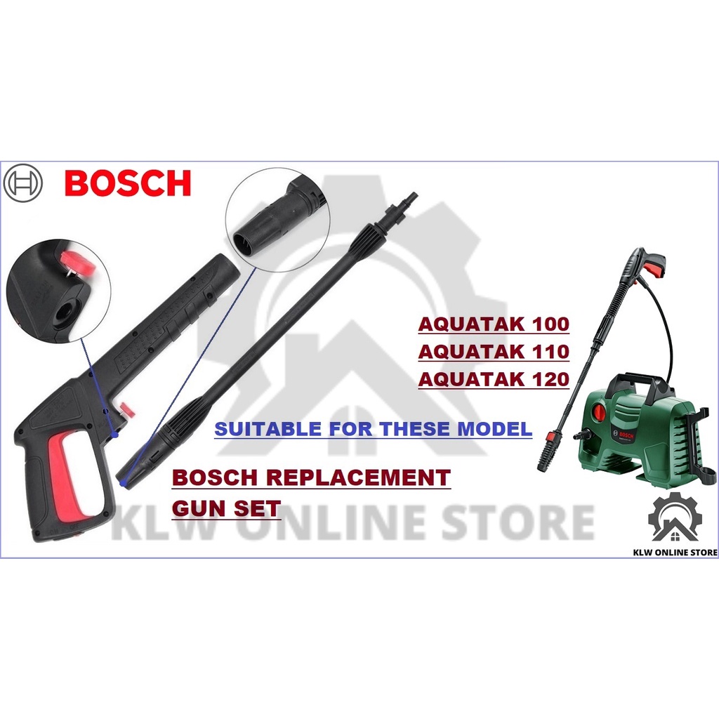 Sneeuwschuimlans 1L Voor Bosch Aquatak 110/120/125 En Black & Decker | Verstelbaar Mondstuk | Met 2 Spuitopeningen