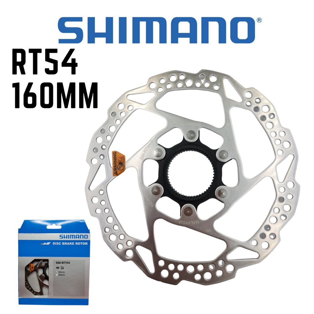 Disc Rotor Shimano RT54 S (Center Lock) | Shopee Malaysia