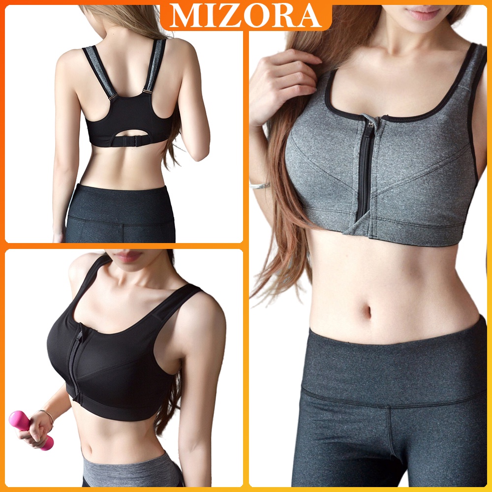 Buy sports bra zip front Online With Best Price, Mar 2024
