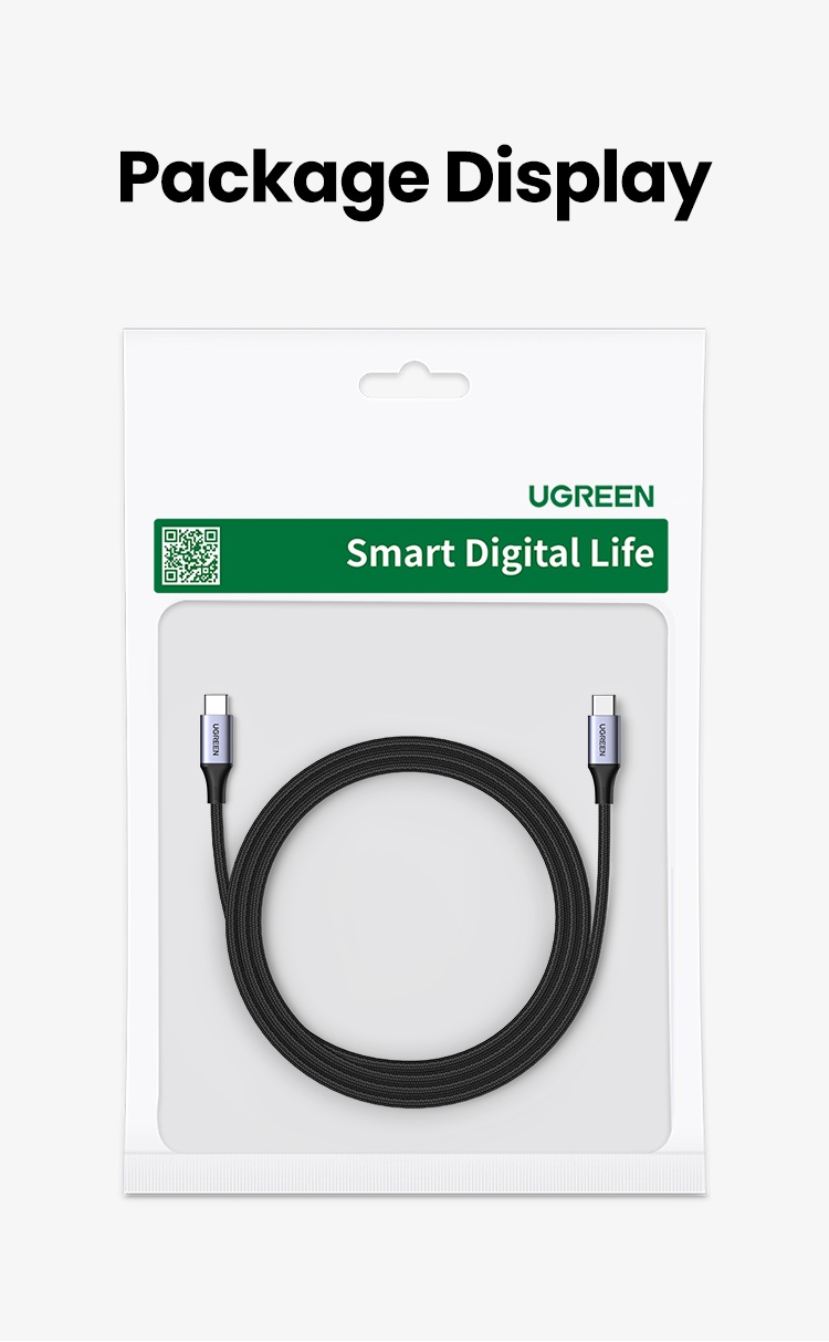 Rallonge USB C Gen 2 UGREEN Câble USB C Vers USB 3.0 Coudé Charge Rapide Et Data Sync 5Gbps Compatible Avec IPhone 16 Plus Pro Max 15 Galaxy S24 Plus Ultra S23