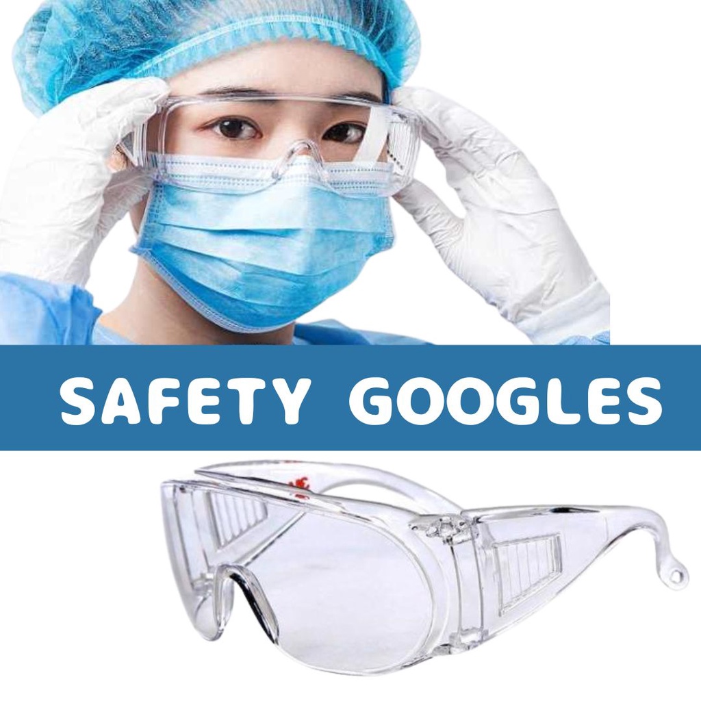 Goggles Safety Glasses Lab Eye Protection Medical Protective Eyewear Clear Lens Workplace Safety 1120