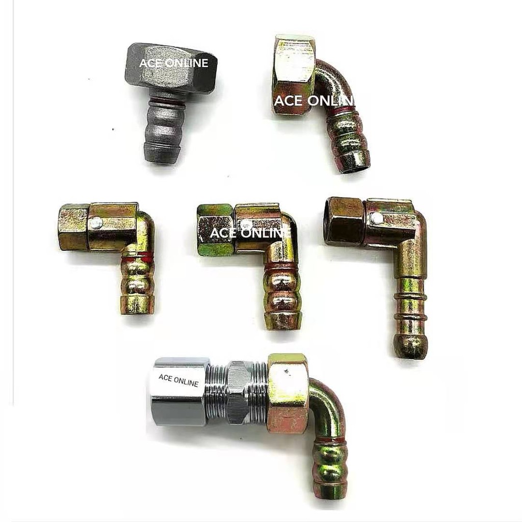 Universal gas cooker joint hose connection inlet elbow gas stove