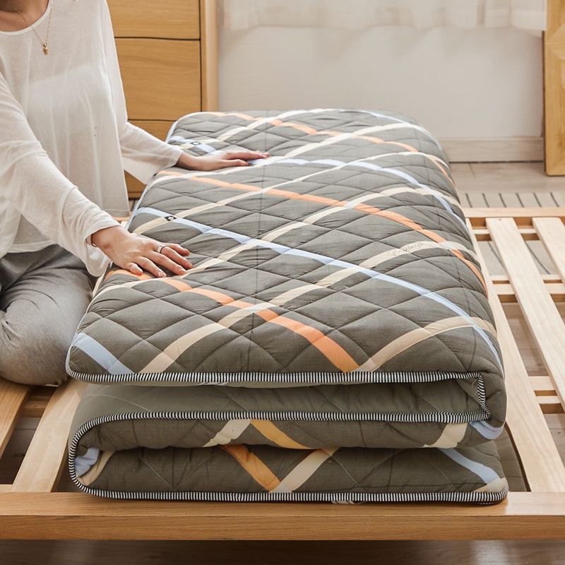 New color! Mattress Protector Bed Tilam Mattress Topper Soft Foldable