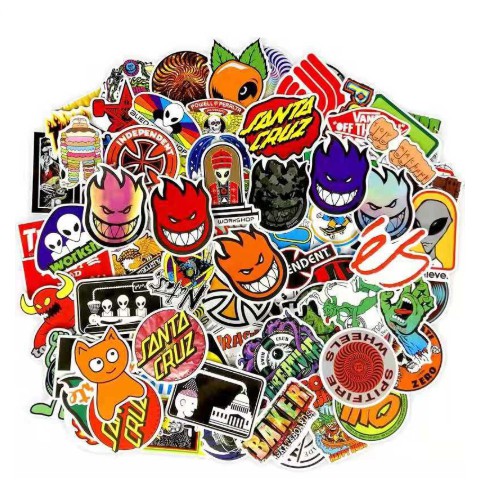 50pcs Very Cool Spitfire Stickers Skateboard Stickers Spitfire