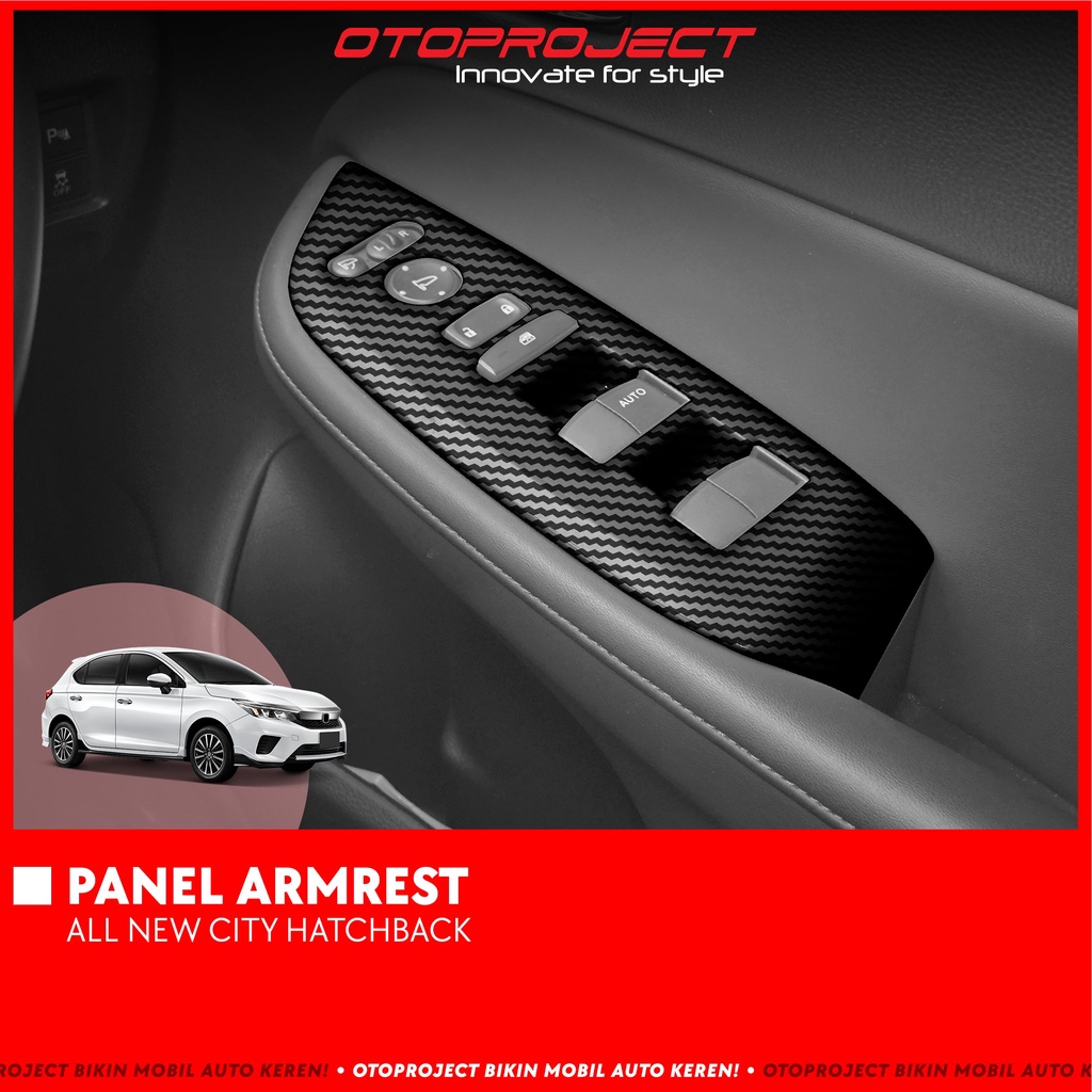 Otoproject Honda City Hatchback Armrest Panel Shopee Malaysia