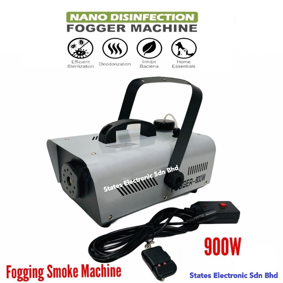 900W Smoke Machine Disinfection Fogging Machine Fogger Fog Machine F