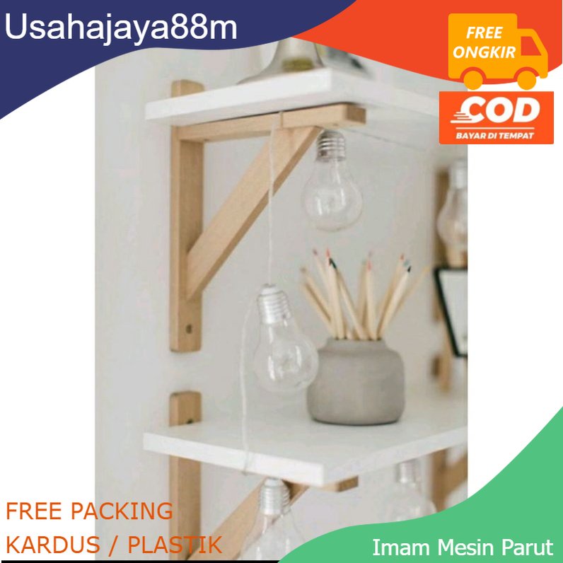 SIKU KAYU Decorative Wooden Elbows, Wooden Shelf Elbows, Wall Table ...