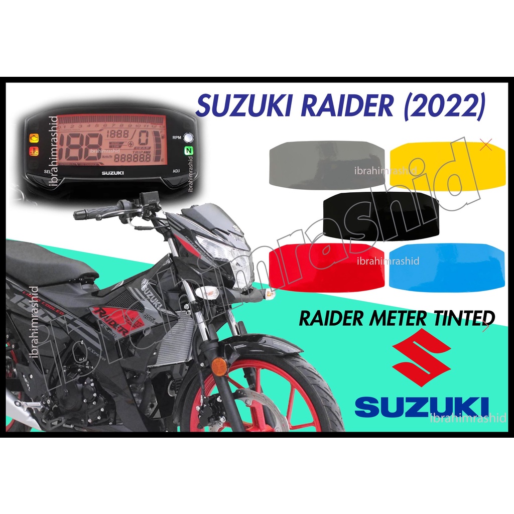 SUZUKI RAIDER TINTED METER STICKER (SUZUKI RAIDER R150 METER TINTED ...