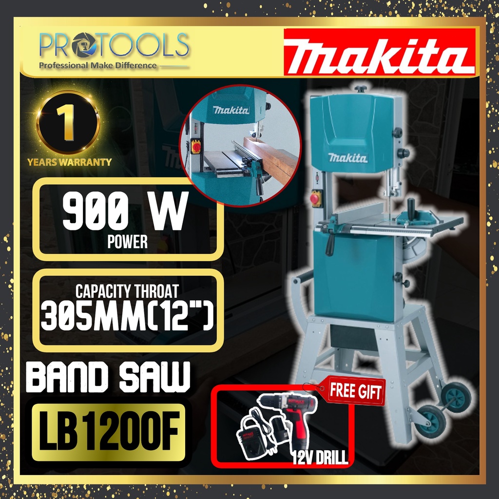 MAKITA LB1200F WOOD WORKING BAND SAW 900W 305MM 12